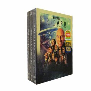 Star Trek Picard Complete Series 1-3 DVD 10-Disc New Sealed fast Shipping